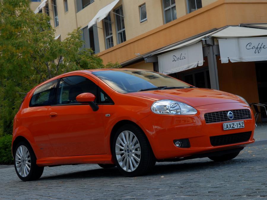 Fiat Punto 3-Door (AU) '2006